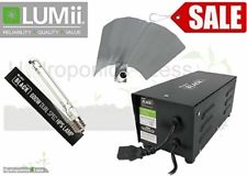 SALE Lumii 600w Ballast Grow Light Kit Hydroponics Black 600w Bulb HPS Dual Spec