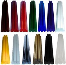 5x Klebesticks Heisskleber bunt Heissleim transparent farbig Länge ca. 11x200 mm
