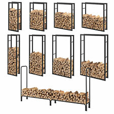 en.casa Kaminholzregal Brennholzregal Feuerholzregal Kaminholzhalter Stapelhilfe