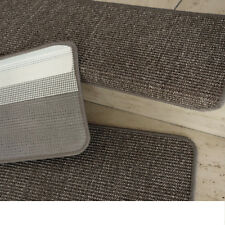 Stufenmatte Treppenmatte Sisal Boucle fein 61 Graubraun umkettelt Treppe NEU 