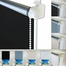 Klemmfix Thermo Verdunkelungsrollo Verdunklungsrollo Seitenzug Klemmrollo NEU