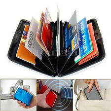 Boîte Rigide Boîtier Porte étui à Carte de Crédit/Visite Aluminium Portefeuille