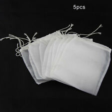 5pcs / Lot Microns Nylon Straining Sac Maille Fine Food Filtre Sacs Bière Maison