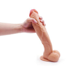 12''Huge-Big-Realistic-Dildo-Suction-Cup-Penis-Sex-Anal-Toys-Women-Masturbator